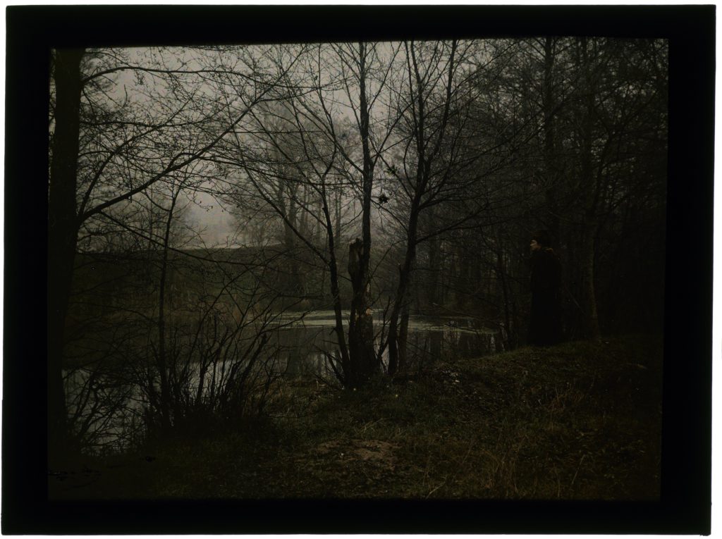 Coucher De Soleil Sur La Rivière ÉNSAD Nancy Autochromes